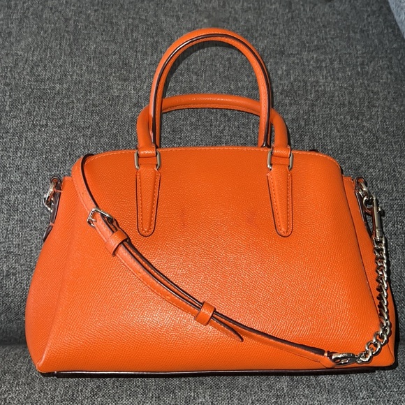 Coach MINI SAGE CARRYALL Crossgrain leather - Picture 2 of 5